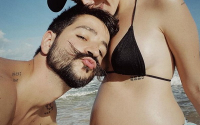 Evaluna sorprendió a sus seguidores de Instagram con una foto junto a Camilo, desde la playa y en pleno embarazo.