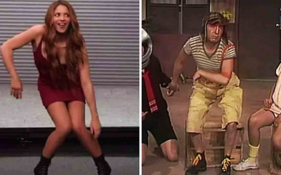 Medios aseguran que Doña Florinda demandará a Shakira por copiar los movimientos del Chavo del 8 en su performance de “Te Felicito”.