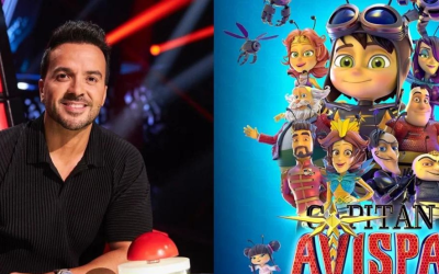 Luis Fonsi se convierte en el Capitán Avispa