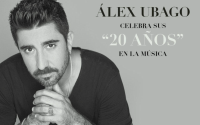 Alex Ubago cumple 20 años en los escenarios y así lo celebra