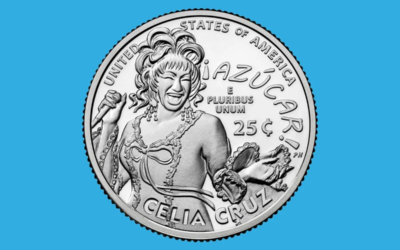 Moneda de 25 centavos inmortaliza a Celia Cruz en EE.UU